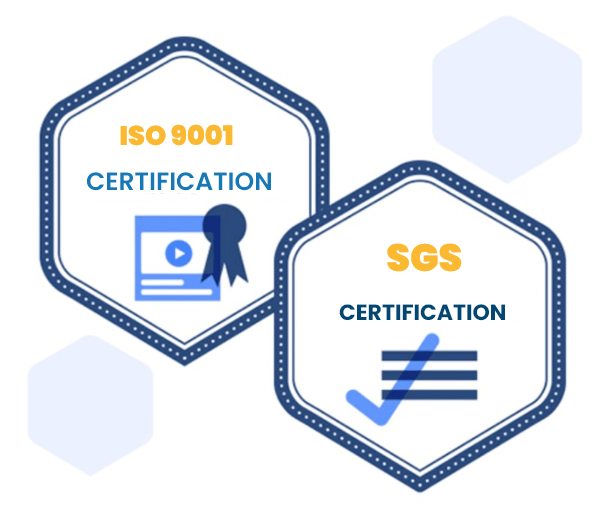 钢板网ISO和SGS、认证示意图